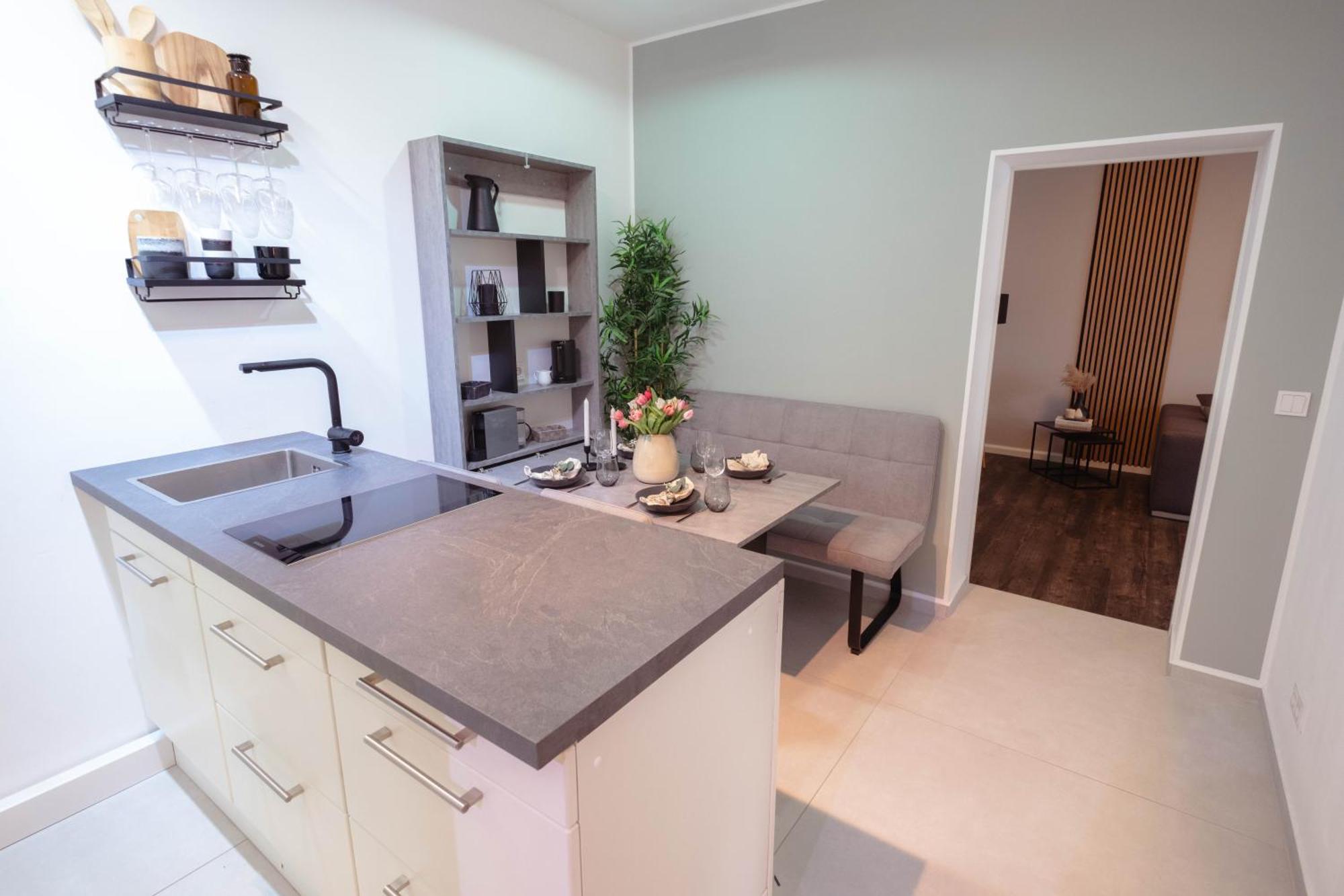 Tanic Deluxe Apartment Garden Central Industrial Fair Düsseldorf Eksteriør bilde